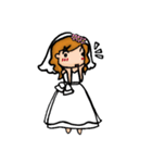Sassy Bridal Girl（個別スタンプ：31）