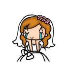 Sassy Bridal Girl（個別スタンプ：32）