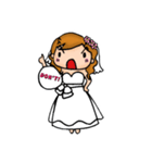 Sassy Bridal Girl（個別スタンプ：33）