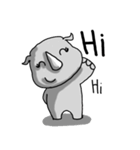 RhinoGirl（個別スタンプ：1）