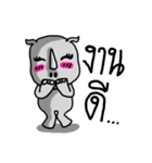 RhinoGirl（個別スタンプ：3）