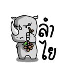 RhinoGirl（個別スタンプ：8）