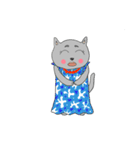 Days of the gray-colored cat（個別スタンプ：25）