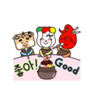 Jangdokdae Kids (Korean/English)（個別スタンプ：32）