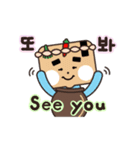 Jangdokdae Kids (Korean/English)（個別スタンプ：36）