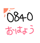 懐かしのポケベル語（個別スタンプ：1）