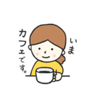 おんなのことひよこたち 日常編（個別スタンプ：6）
