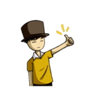 Little Hat's daily life！（個別スタンプ：7）