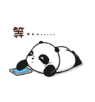 Panda Bear in BLACK ＆ WHITE（個別スタンプ：8）