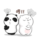 Panda Bear in BLACK ＆ WHITE（個別スタンプ：15）