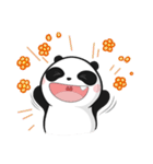 Panda Bear in BLACK ＆ WHITE（個別スタンプ：17）