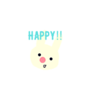 うさぎの週末（個別スタンプ：1）