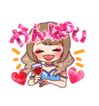 ネットキャバクラ嬢・スタンプ（個別スタンプ：8）