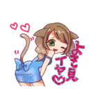ネットキャバクラ嬢・スタンプ（個別スタンプ：27）