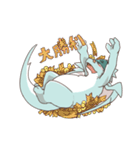 ドラゴンのアシルくんスタンプ（個別スタンプ：28）