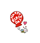 みつばちさんからこんちは！（個別スタンプ：5）