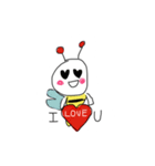 みつばちさんからこんちは！（個別スタンプ：11）