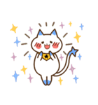 かわいい小動物-黑白貓咪篇（個別スタンプ：18）