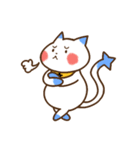 かわいい小動物-黑白貓咪篇（個別スタンプ：25）