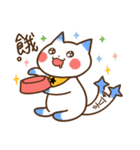 かわいい小動物-黑白貓咪篇（個別スタンプ：27）