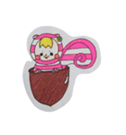 シマシマな動物（個別スタンプ：5）