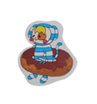 シマシマな動物（個別スタンプ：10）