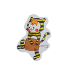 シマシマな動物（個別スタンプ：11）