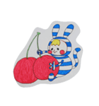 シマシマな動物（個別スタンプ：12）