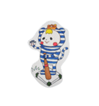 シマシマな動物（個別スタンプ：13）
