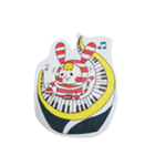 シマシマな動物（個別スタンプ：15）