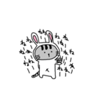 ウサギになりたいネコ（個別スタンプ：4）