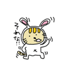 ウサギになりたいネコ（個別スタンプ：29）