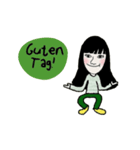 Bee, Be Happy (Deutsch and Esan style)（個別スタンプ：1）