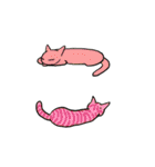 猫で描いた文字1（個別スタンプ：14）