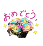 KEN ＆ YOSHIMI Wedding Sticker（個別スタンプ：4）