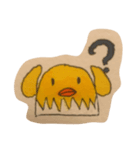 たまご離れできないひよこちゃん①（個別スタンプ：1）
