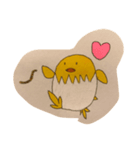 たまご離れできないひよこちゃん①（個別スタンプ：5）