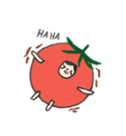 The vivid tomato（個別スタンプ：14）