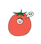 The vivid tomato（個別スタンプ：15）