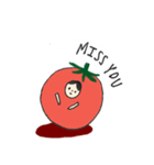The vivid tomato（個別スタンプ：34）