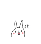 The shiro rabbit（個別スタンプ：8）