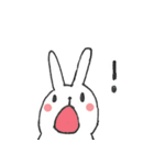 The shiro rabbit（個別スタンプ：9）