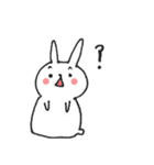 The shiro rabbit（個別スタンプ：16）