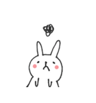 The shiro rabbit（個別スタンプ：33）