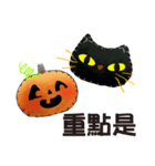 Cat. Pumpkin ＆ Boy（個別スタンプ：19）