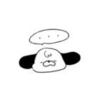 いぬ(しろ)（個別スタンプ：3）