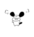 いぬ(しろ)（個別スタンプ：4）