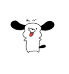 いぬ(しろ)（個別スタンプ：8）