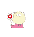 人のようなネコ（個別スタンプ：1）