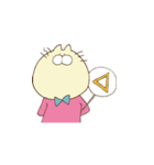 人のようなネコ（個別スタンプ：3）